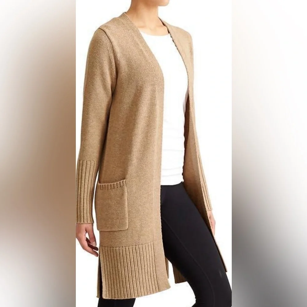 Athleta Passage Open front cardigan Gray Large NWOT - Picture 11 of 13